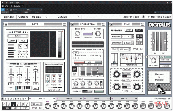 Aberrant DSP Digitalis for mac(多效数字降级和故障工具) v1.0 激活版