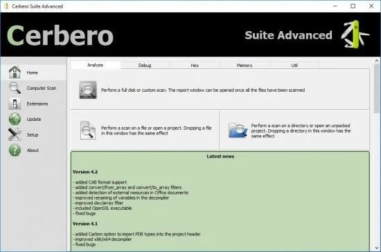 Cerbero Suite Advanced激活补丁下载 v5.5.0 64/32 附激活教程