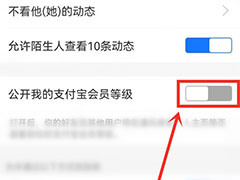 支付宝会员等级怎么隐藏? 支付宝关闭显示的会员等级的技巧