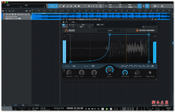 Devious Machines Duck Mac(LFO 音量调制工具) v1.3.2 破解版