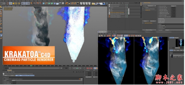 C4D粒子渲染器插件 Thinkbox Krakatoa Cinema 4D v2.10.5 R23/R24/R25 破解版