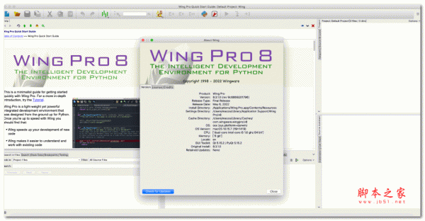 WingPro 8 for Mac(Python开发工具) v8.3.1.0 破解版(附激活工具) M1专用