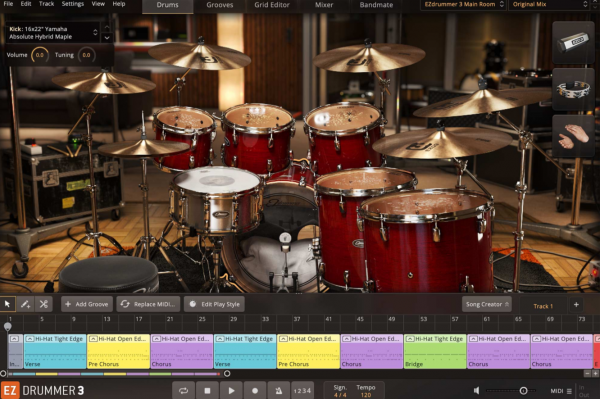 鼓类音乐制作工具Toontrack EZdrummer 3 for Windows v3.0.6 安装免费版