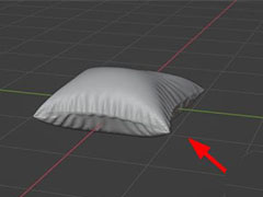 Blender怎么做抱枕? Blender3.1建模一个抱枕模型的技巧