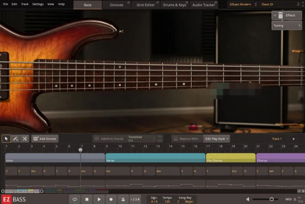 Toontrack EZbass破解版下载