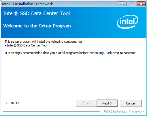 Intel SSD Data Center Tool(英特尔硬盘管理软件) v3.0.10.400 官方安装版