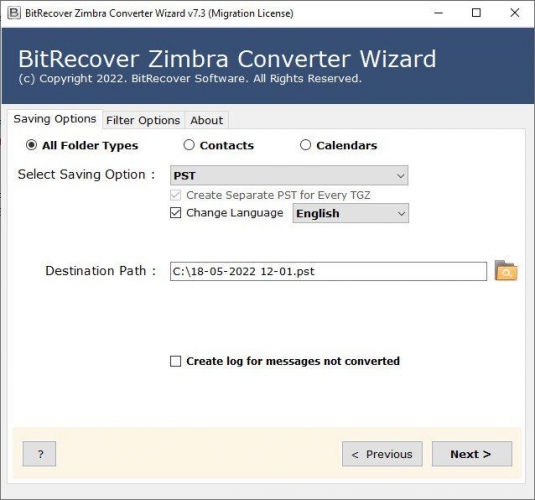 BitRecover Zimbra Converter Wizard注册机/破解补丁 v7.4 附激活教程