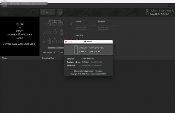 Picture Instruments Smart GPS Sync Pro for Mac v2.0.10 直装激活版