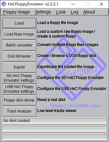 HxC Floppy Emulator(软盘模拟软件) v2.2.2.1 绿色免费版