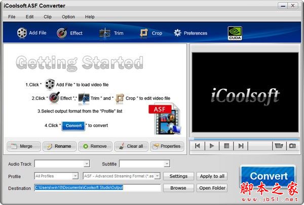 iCoolsoft ASF Converter(ASF格式转换)V3.1.12 官方安装版