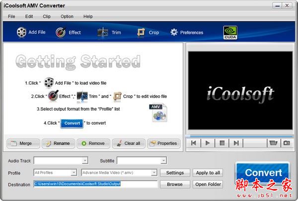 iCoolsoft AMV Converter(AMV转换器)V3.1.12 官方安装版