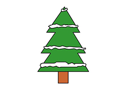 flash圣诞树怎么画? flash绘制一棵圣诞树的矢量图的技巧