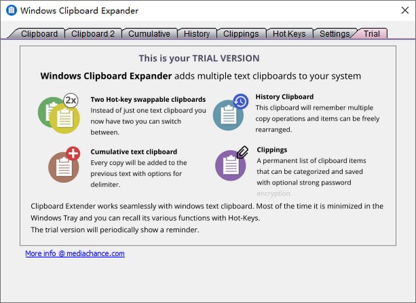 Windows Text Clipboard Expander(文字剪贴板扩展软件) v3.2.0.11 官方安装版