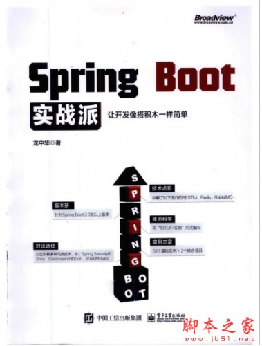Spring Boot实战派 by龙中华 中文PDF完整版