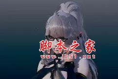 AI少女银色长发性感黑衣精灵御姐MOD 免费版