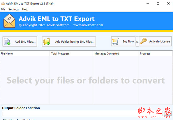 Advik EML to TXT Export(EML到TXT转换器) v2.3 免费安装版