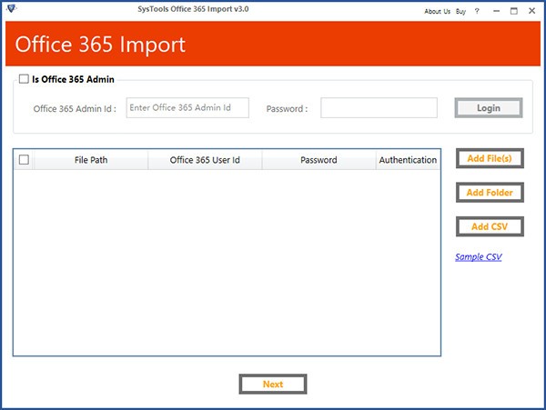 SysTools Office 365 Import(邮箱迁移软件) v3.0 官方安装版