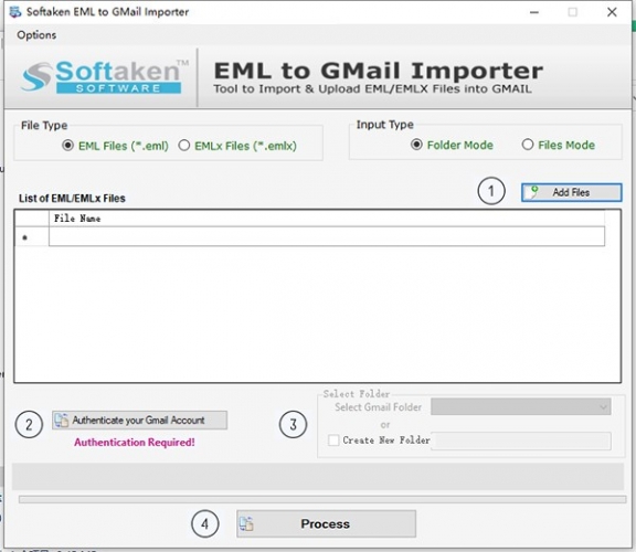 Softaken EML to GMail Importer(邮件导入软件) v1.0 官方安装版