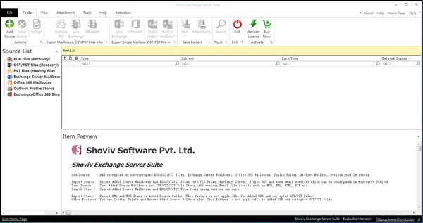 Shoviv Exchange Migration Tool(邮箱迁移软件) v20.11 官方安装版