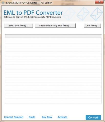 Birdie EML to PDF Converter(EML转PDF工具) v6.9 官方安装版