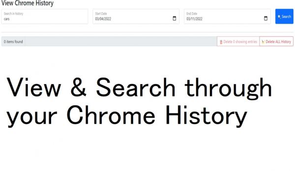 Chrome Better History - 历史记录查询管理 v1.0.2 官方免费版