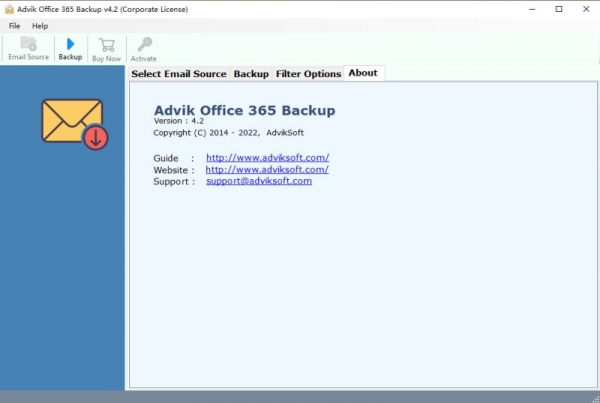 怎么永久激活Advik Office 365 Backup 附激活教程+激活补丁下载