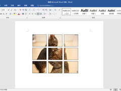word文档怎么做九宫格图片?Word文档九宫格图片的制作方法