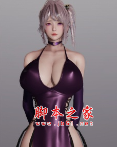 AI少女紫色连衣裙性感美女安娜MOD(紫色连衣裙女生) 免费版