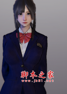 AI少女清纯日式制服美少女MOD(双马尾小姐姐) 免费版