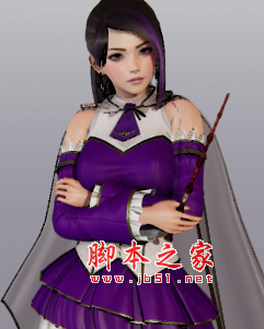 AI少女紫发傲娇女法师MOD(西方小说魔法师) 免费版