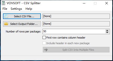 CSV文件分离器Vovsoft CSV Splitter v1.8 中文安装破解版 附激活教程