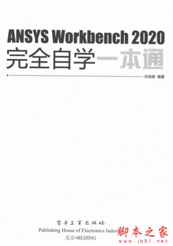 ANSYS Workbench 2020完全自学一本通 中文完整PDF版