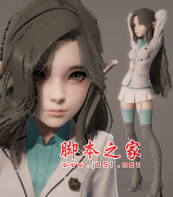 AI少女可爱制服丝袜美少女MOD(精灵族女生) 免费版