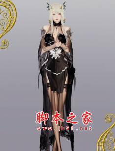 AI少女幻想风黑纱裙修长美女MOD 免费版