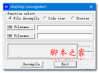 shx2shp(shx转shp软件) v1.0.0.1 免费绿色版