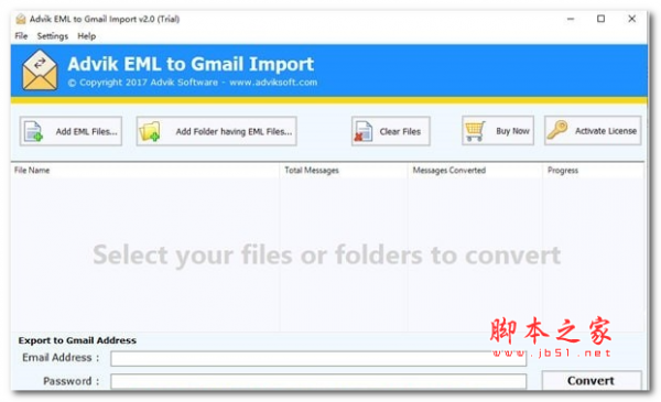 Advik EML to Gmail Import(EML导入Gmail工具) v2.0 免费安装版