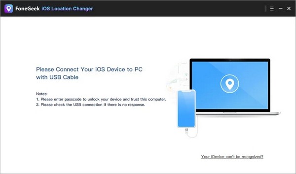 FoneGeek iOS Location Changer(iOS位置转换工具) v1.0.0.1 官方版