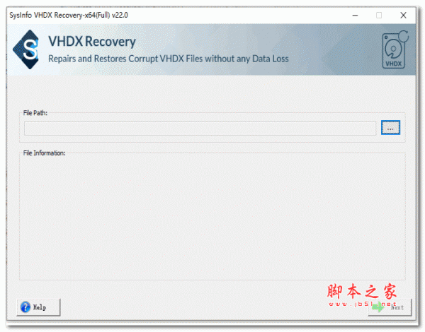 VHDX恢复工具 SysInfoTools VHDX Recovery 22.0 激活版