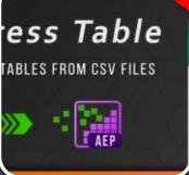 AE插件Express Table for Mac(表格制作插件) v1.2 激活版