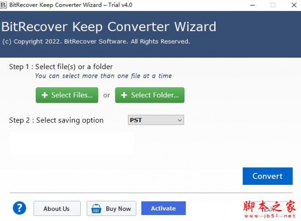 BitRecover Keep Converter Wizard(文件转换工具)V4.0 官方安装版