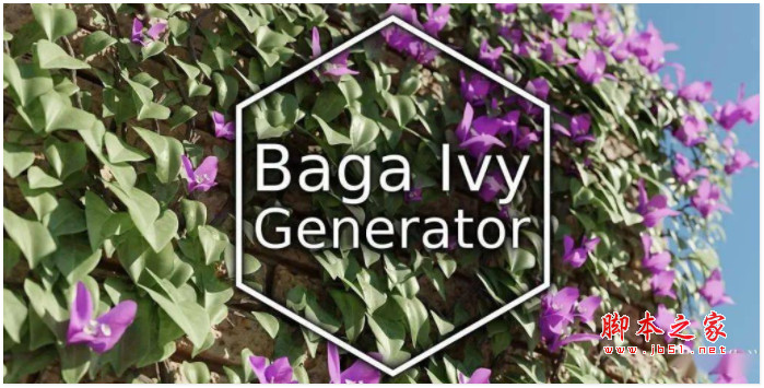Baga Ivy Generator(Blender爬山虎常春藤生成插件) V1.0.3 免费版