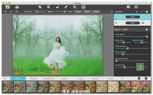 JixiPix Pastello Pro for Mac(照片转换铅笔画) V1.1.13 破解版