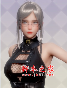 ROOM Girl银发眼镜黑皮衣小姐姐MOD(性感迷人) 免费版