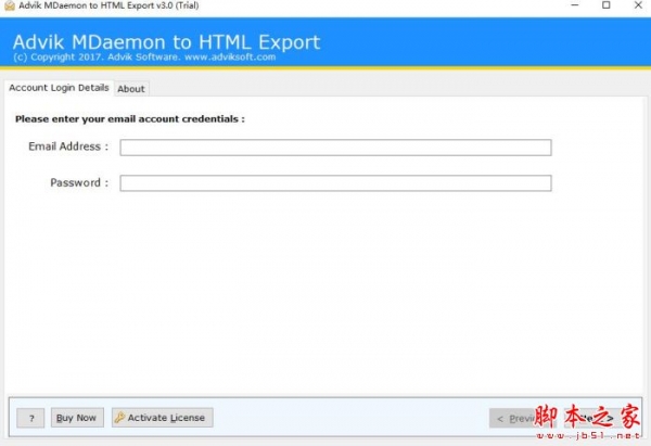 Advik MDaemon to HTML Export(邮件导出工具)V3.0 官方安装版