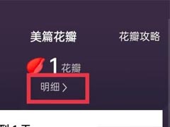 美篇在哪查看花瓣明细？美篇查看花瓣明细技巧
