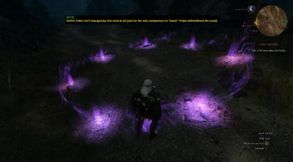 巫师3次世代版亚登法印范围扩大MOD 免费版