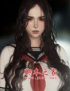 AI少女校服波浪卷御姐MOD(日式JK服) 免费版