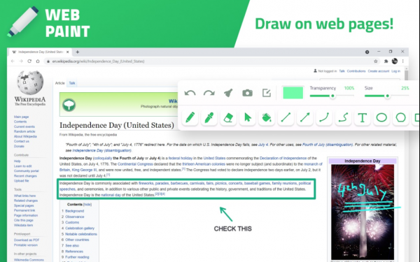 Web Paint Smart(网页绘图插件) v1.8.3 Chrome扩展工具