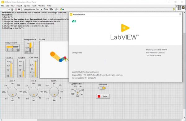 NI LabVIEW 2023 Q3 v23.3.0 中文免费无限制版(附激活工具+教程) 64位