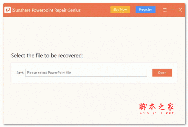 iSunshare PowerPoint Repair Genius(PPT修复工具) V3.0.2.2 官方安装版